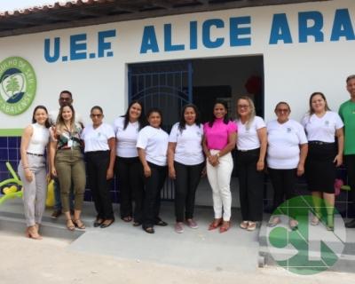 Reinauguração da UEF. Alice Araújo - bairro presídio