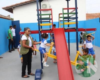 Reinauguração da UEF. Alice Araújo - bairro presídio