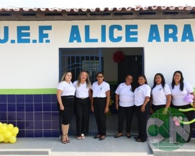 Reinauguração da UEF. Alice Araújo - bairro presídio