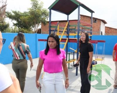Reinauguração da UEF. Alice Araújo - bairro presídio
