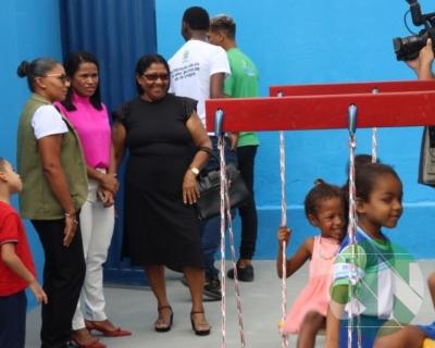 Reinauguração da UEF. Alice Araújo - bairro presídio