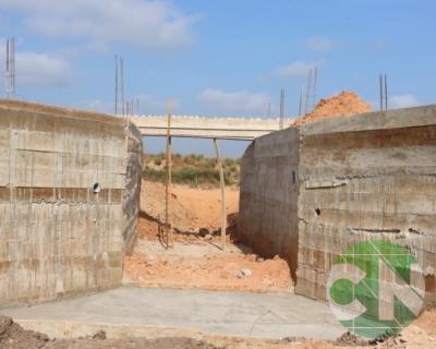 Vistoria na construção da ponte de concreto que liga o bairro Novo Bacabal à Br 316