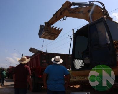 Vistoria na construção da ponte de concreto que liga o bairro Novo Bacabal à Br 316