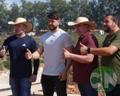 Vistoria na construção da ponte de concreto que liga o bairro Novo Bacabal à Br 316