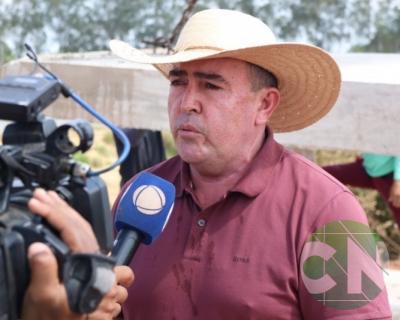 Vistoria na construção da ponte de concreto que liga o bairro Novo Bacabal à Br 316