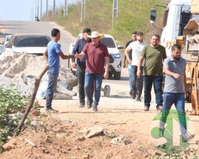 Vistoria na construção da ponte de concreto que liga o bairro Novo Bacabal à Br 316
