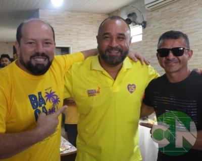 Roberto Costa visita os comerciantes de Bacabal 