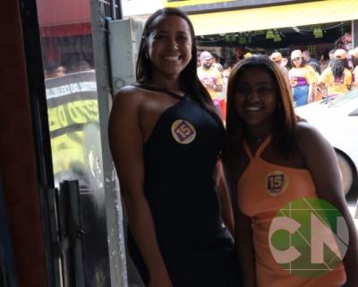 Roberto Costa visita os comerciantes de Bacabal 