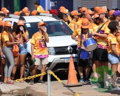 Roberto Costa visita os comerciantes de Bacabal 