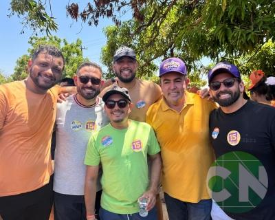 Arrastão no povoado Vila Nova