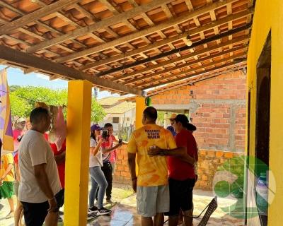 Arrastão no povoado Vila Nova