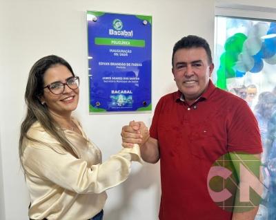 Inauguração da Policlínica de Bacabal 