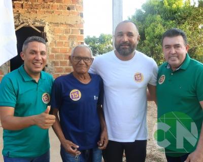 Arrastão do 15 na Pedra do Rumo, Alto dos Crentes e Luziana.