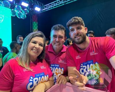 Festa das crianças  com o Tio Davi Brandão 