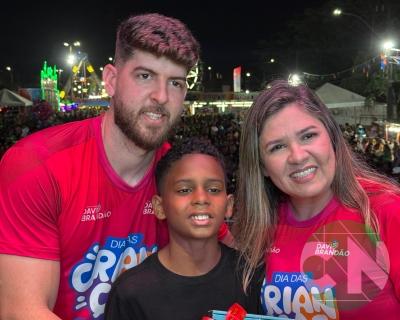 Festa das crianças  com o Tio Davi Brandão 