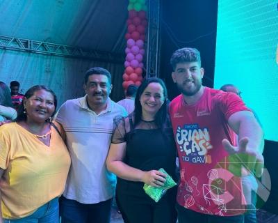 Festa das crianças  com o Tio Davi Brandão 