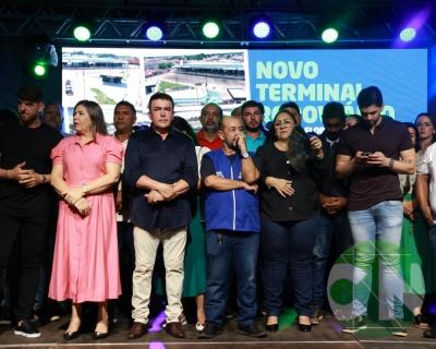 Inauguração do Terminal Rodoviário de Bacabal 