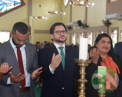 Posse do prefeito Emanoel Filho e do vice-prefeito Luan Rogério em São Luís Gonzaga do Maranhão 