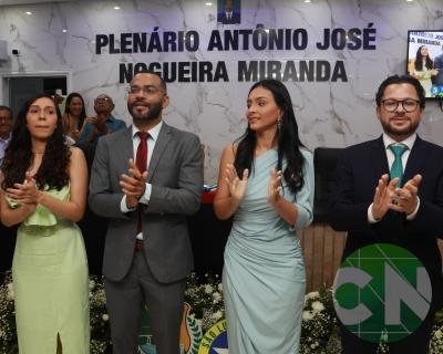 Posse do prefeito Emanoel Filho e do vice-prefeito Luan Rogério em São Luís Gonzaga do Maranhão 