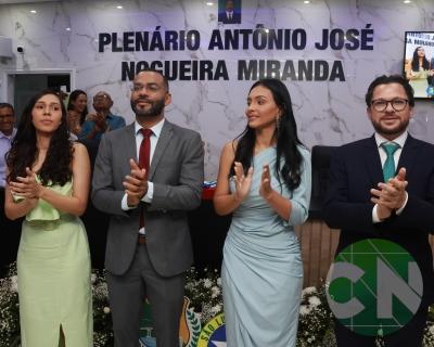 Posse do prefeito Emanoel Filho e do vice-prefeito Luan Rogério em São Luís Gonzaga do Maranhão 