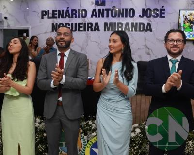 Posse do prefeito Emanoel Filho e do vice-prefeito Luan Rogério em São Luís Gonzaga do Maranhão 
