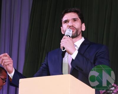 Posse do prefeito Roberto Costa e do Vice Dr. Emílio Carvalho em Bacabal-Ma 