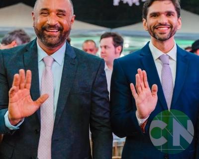 Posse do prefeito Roberto Costa e do Vice Dr. Emílio Carvalho em Bacabal-Ma 