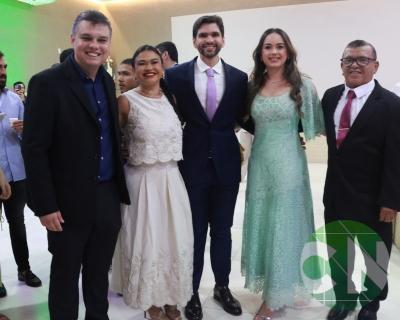 Posse do prefeito Roberto Costa e do Vice Dr. Emílio Carvalho em Bacabal-Ma 